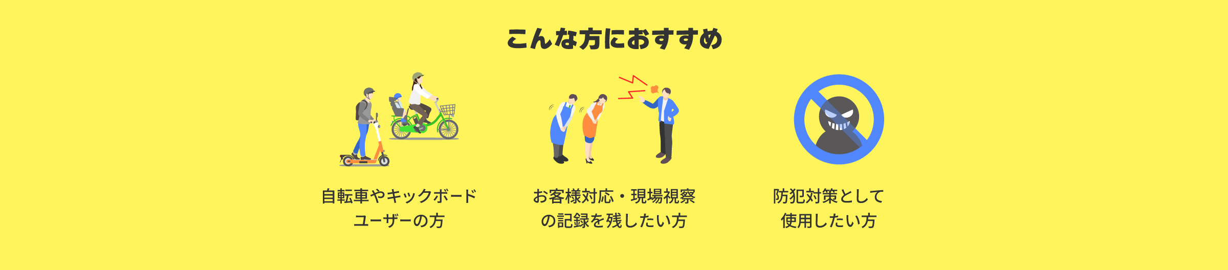 ����ȕ��ɂ������߁F���]�Ԃ�L�b�L�{�[�h���[�U�[�̕��A���q�l�Ή��E���ꎋ�@�̋L�^���c���������A�h�Ƒ΍�Ƃ��Ďg�p��������